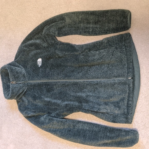 The North Face Forest Green Fleece Jacket - Picture 2 of 10